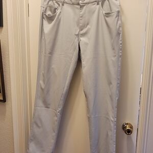 Men's Light Gray Puma Enjoy Golf Pants
